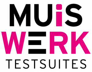Logo van samenwerkingspartner Muiswerk Testsuites